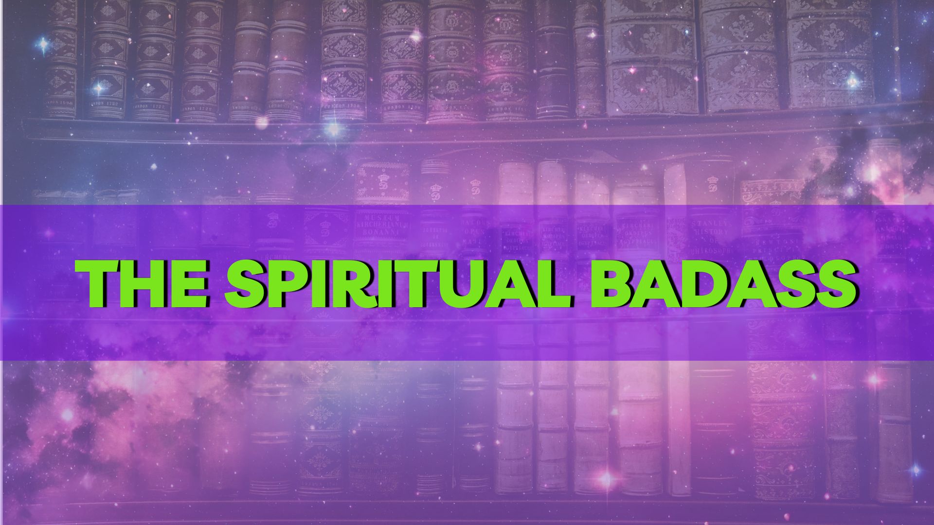 The Spiritual Badass Podcast Recording