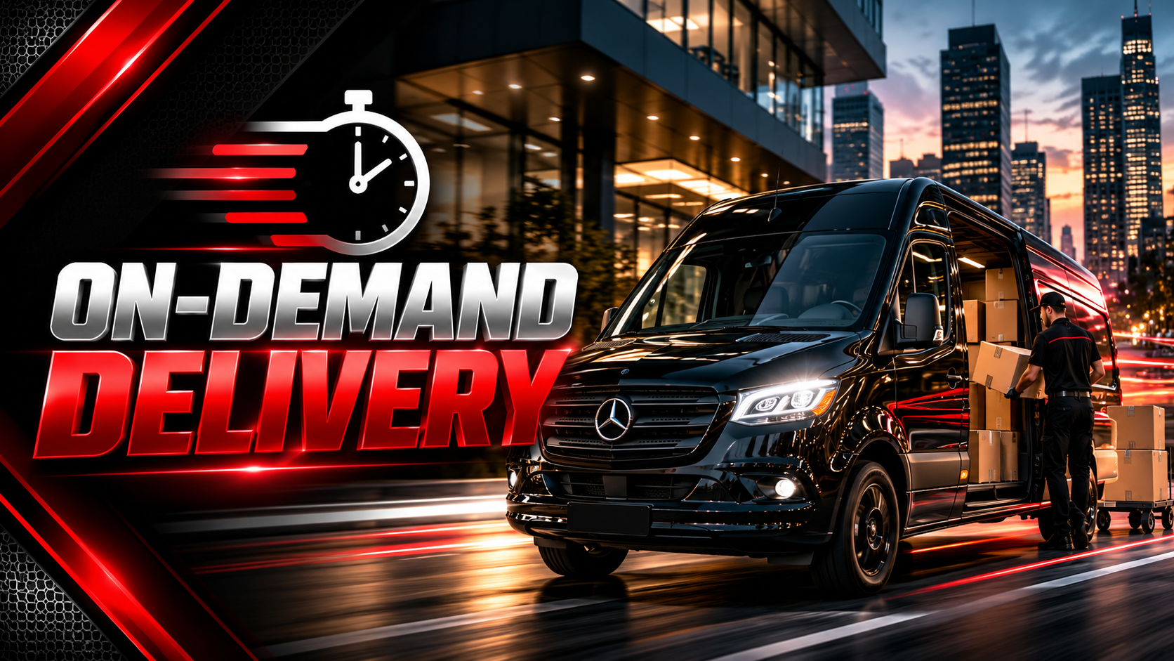 Same-day delivery operations hub