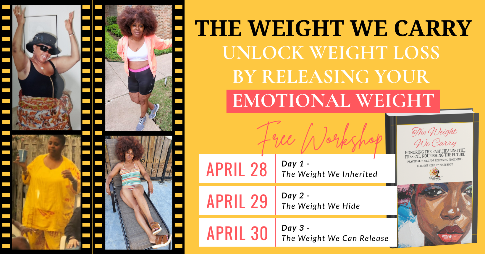 Free 3-Day Workshop: The Weight We Carry