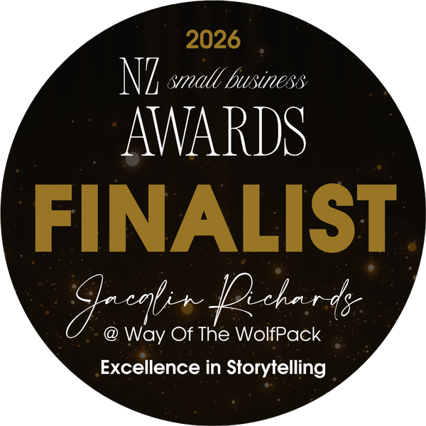 NZ Small Business Awards 2026 Finalist, Excellence in Storytelling