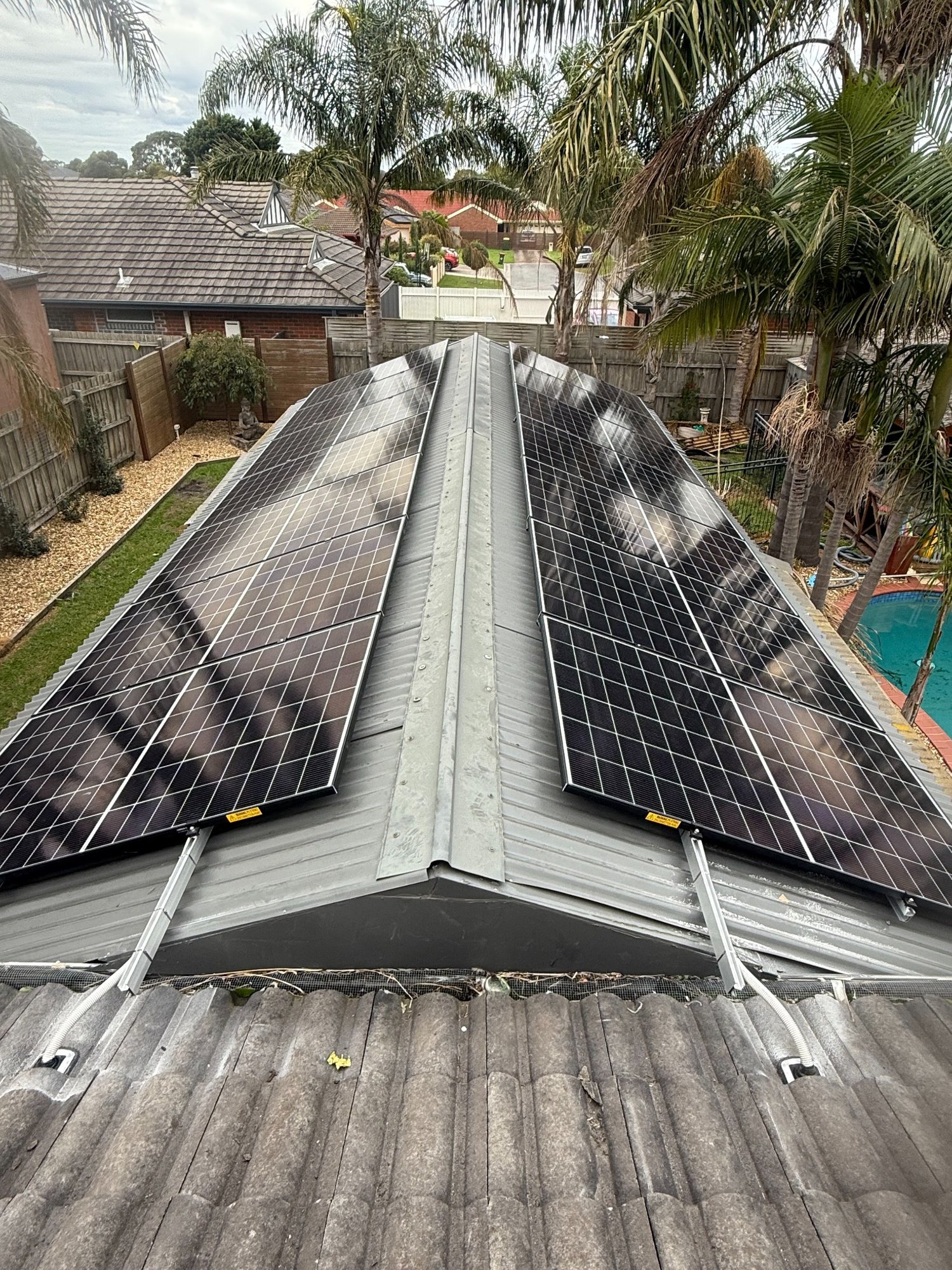 Future Power solar installation in Mount Waverley