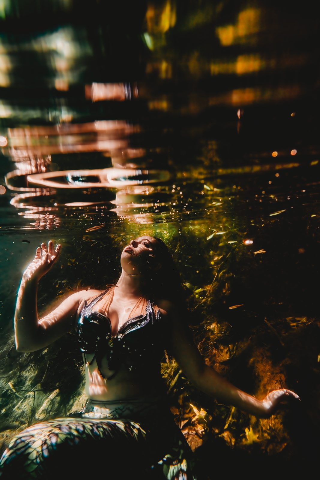 Underwater portrait from an Undercurrent session