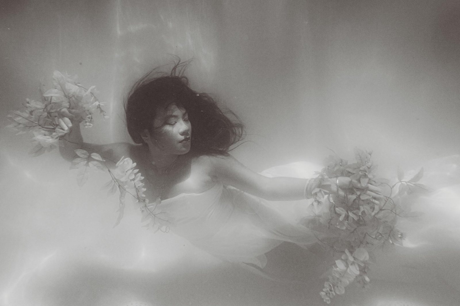 Underwater portrait from an Undercurrent session