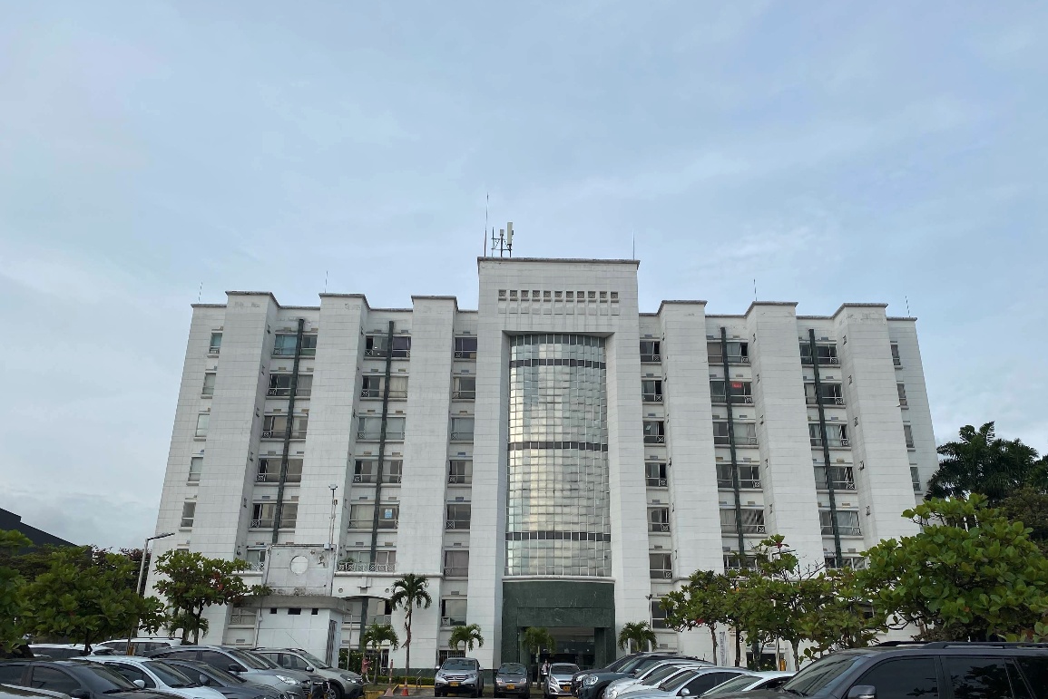 Fachada de la Torre Médica Las Américas, Medellín