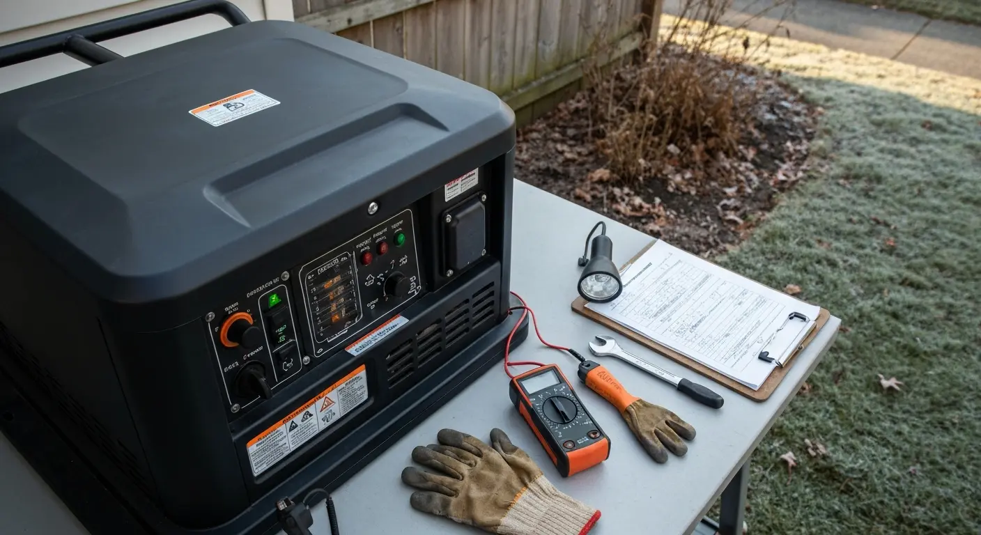 Generator maintenance service