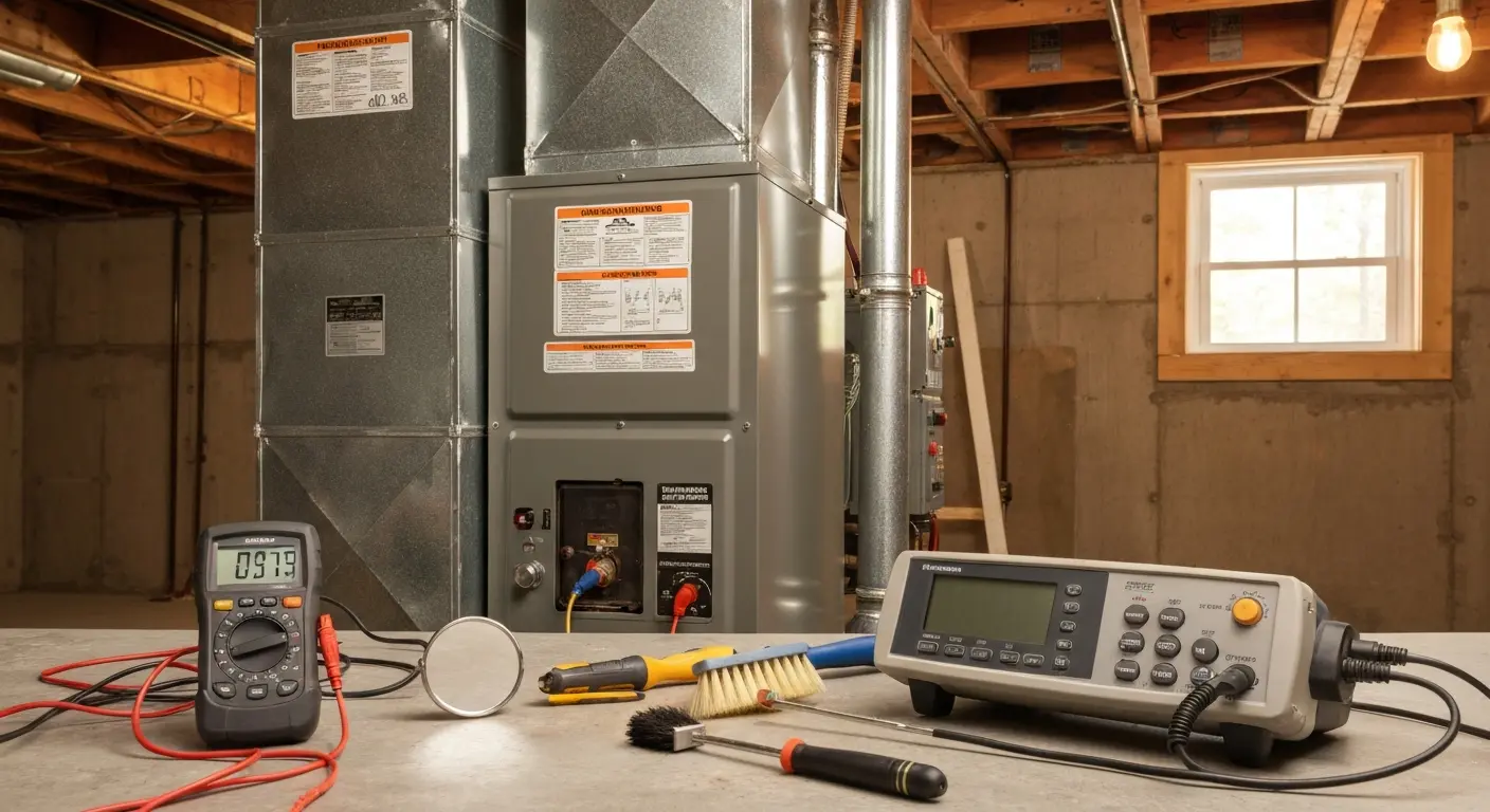 Furnace maintenance service