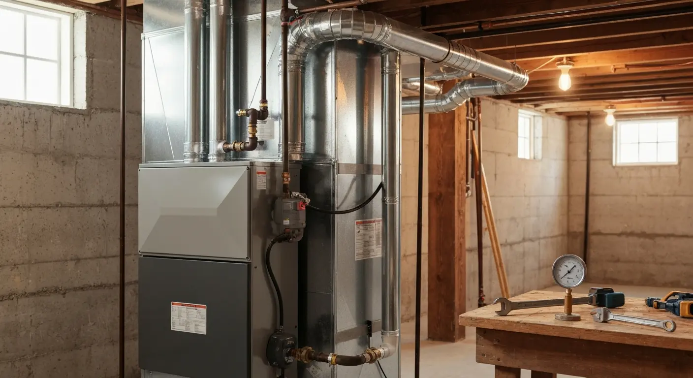Furnace installation in Danbury