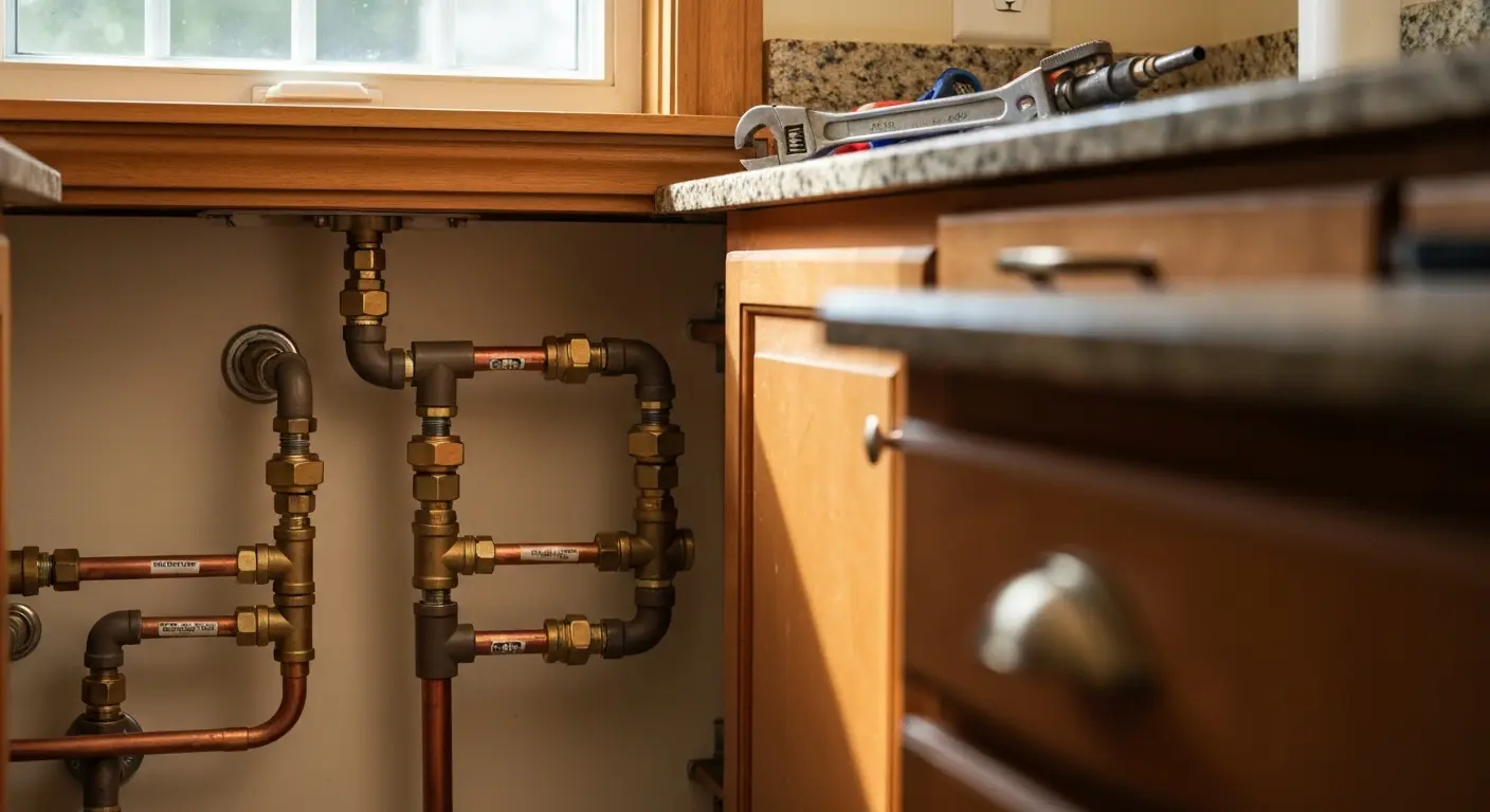 Plumbing and water connections