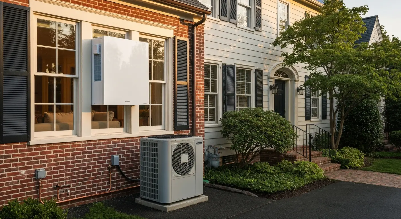 Heat pump installation