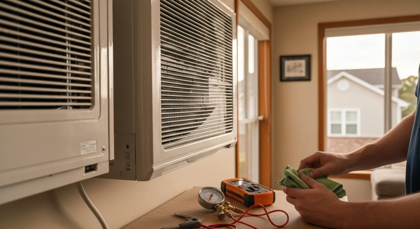 Ductless mini split indoor unit