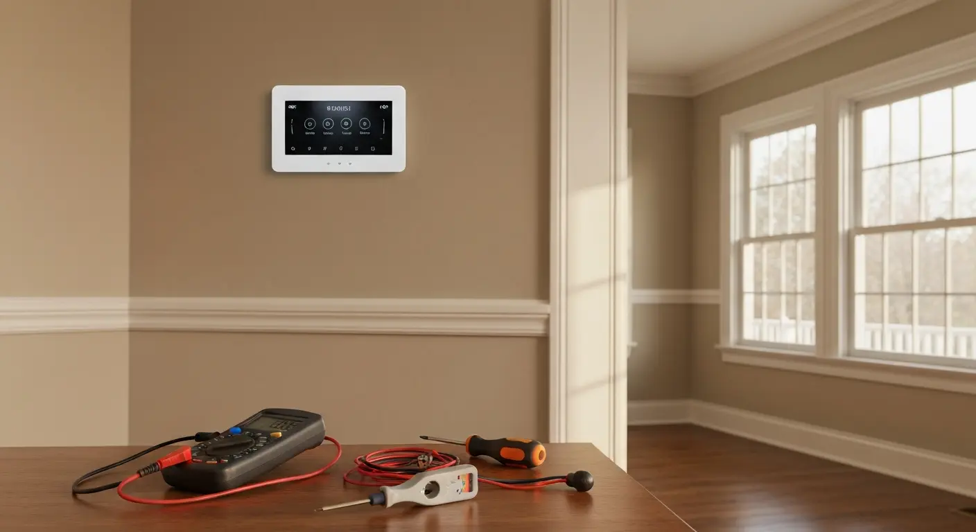 Smart thermostat installation