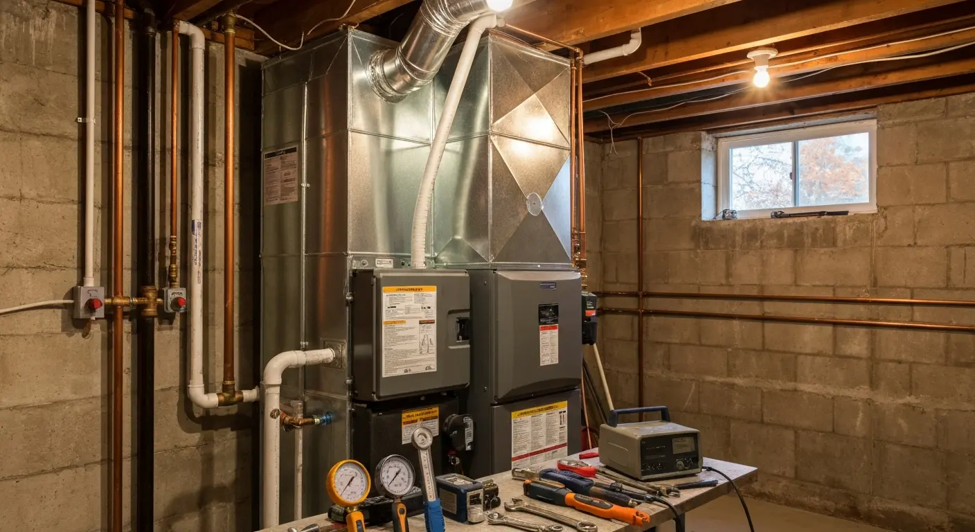 Furnace installation