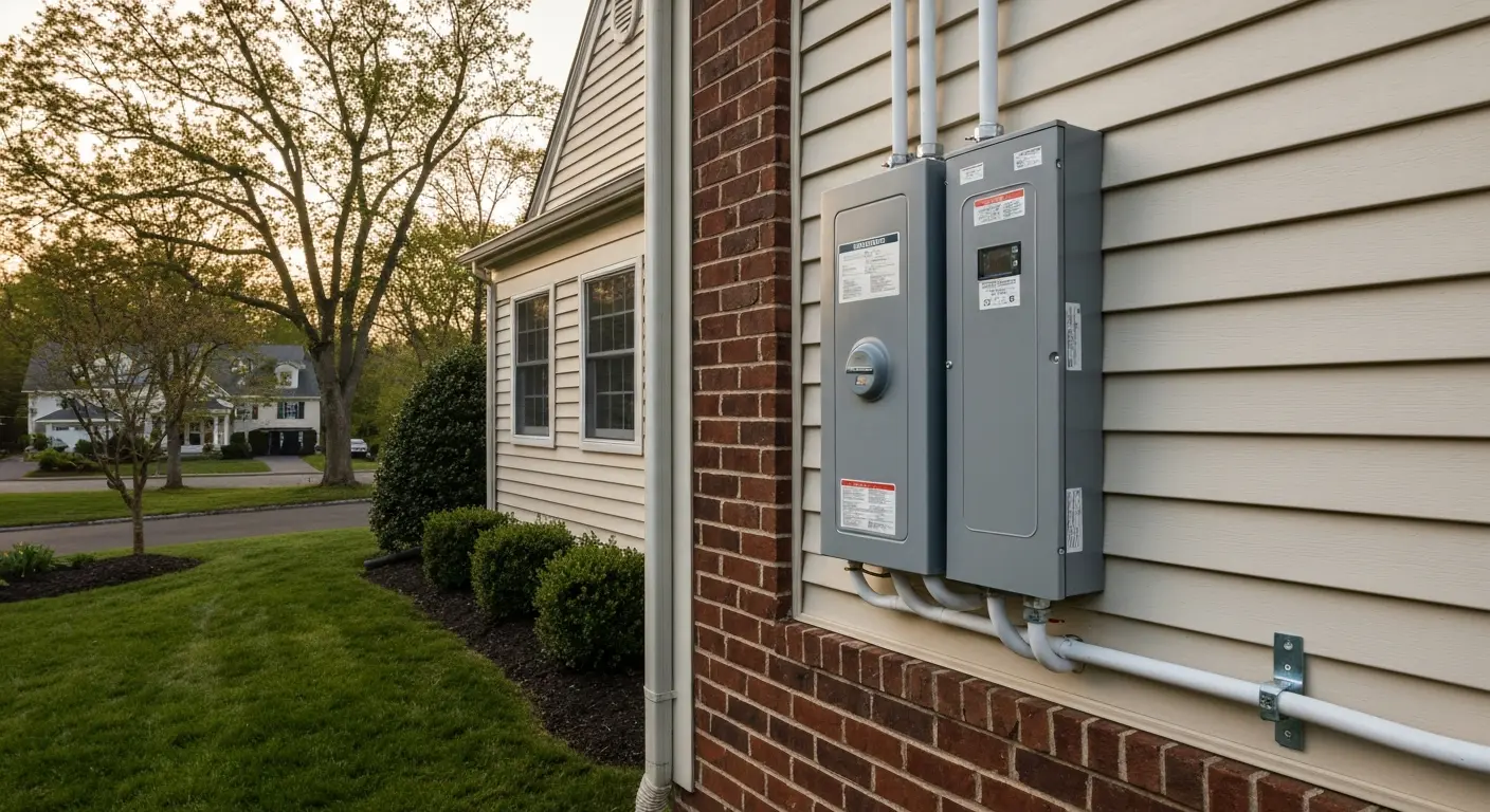 Transfer switch installation