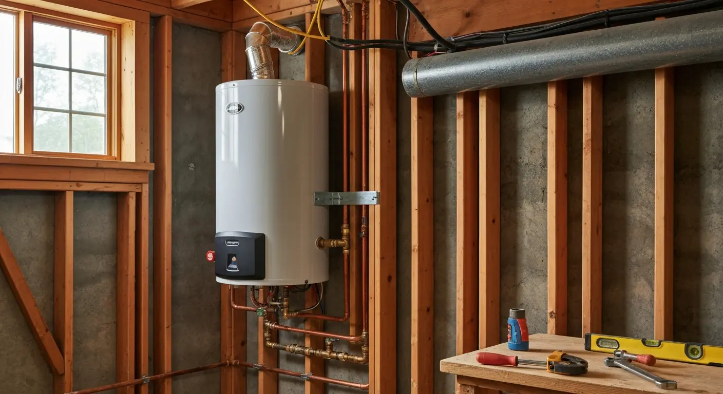 Water heater installation