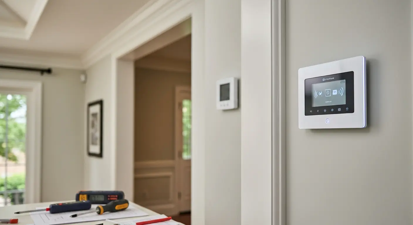 Thermostat installation and smart home integration