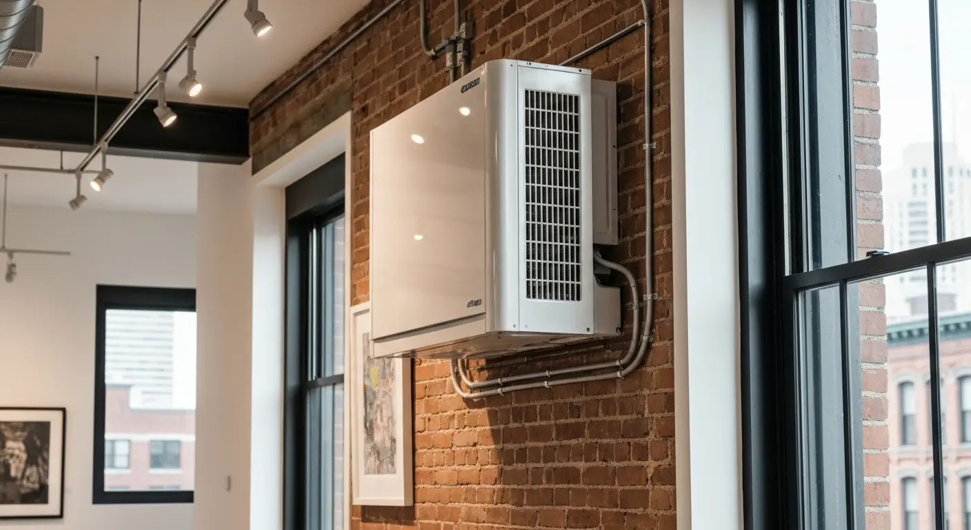 Ductless mini-split heat pump
