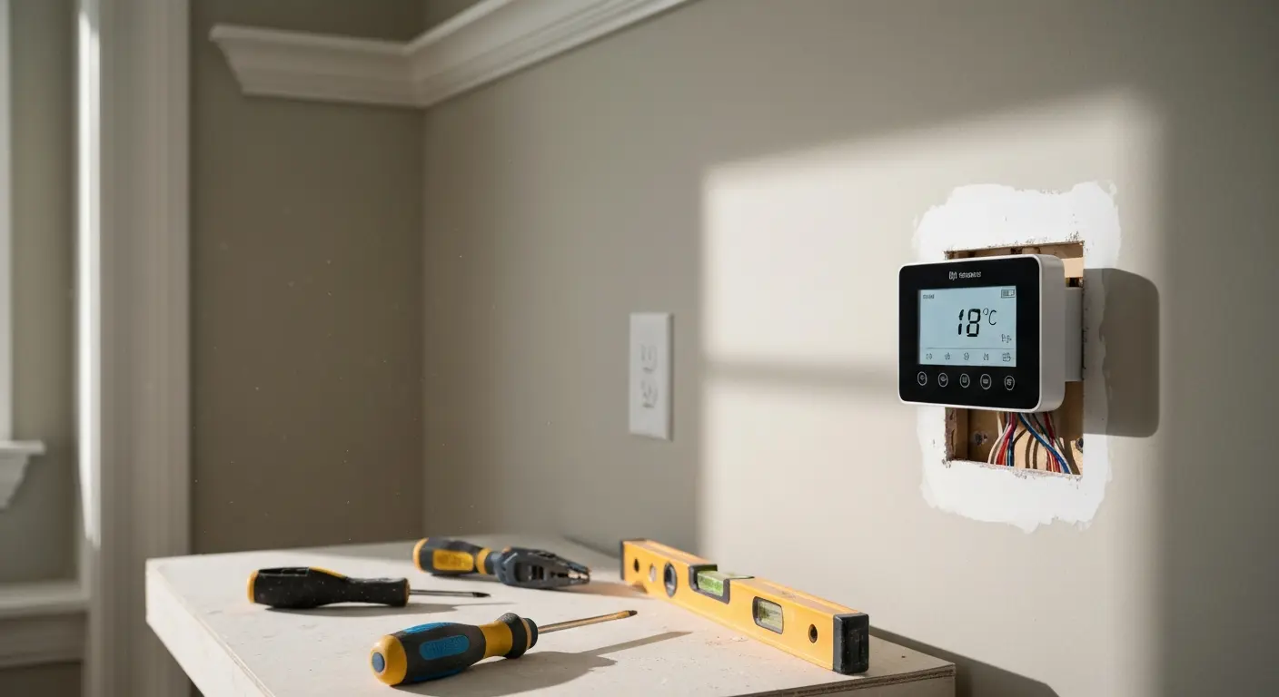 Thermostat installation