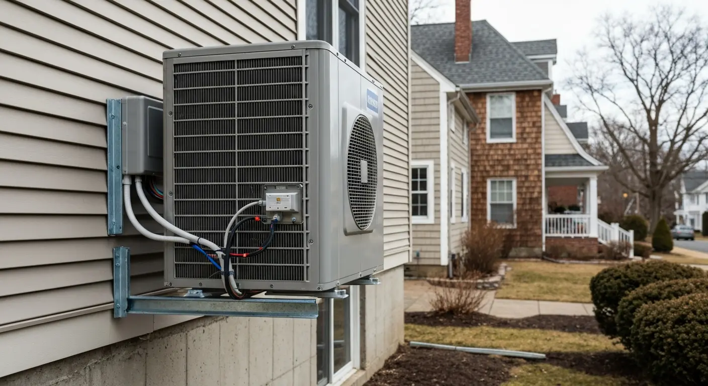 Heat pump installation