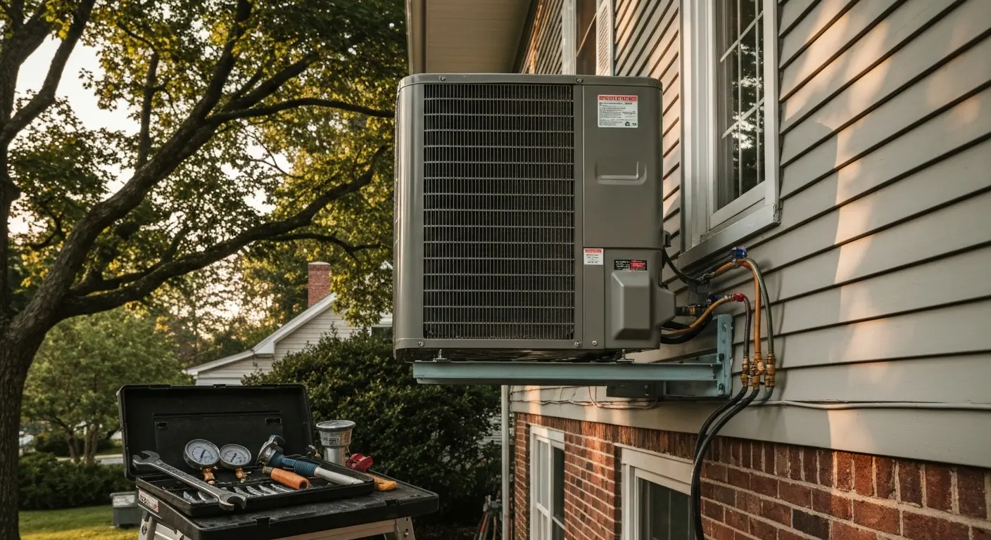 Central AC repair near Downtown Danbury