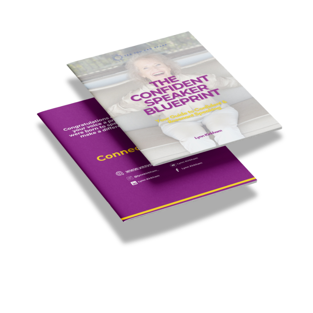 E-book for confident speaker blueprint