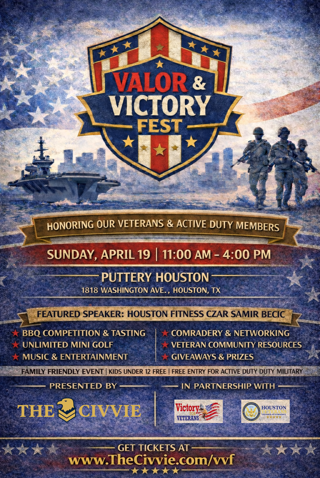 the civvie logo divider