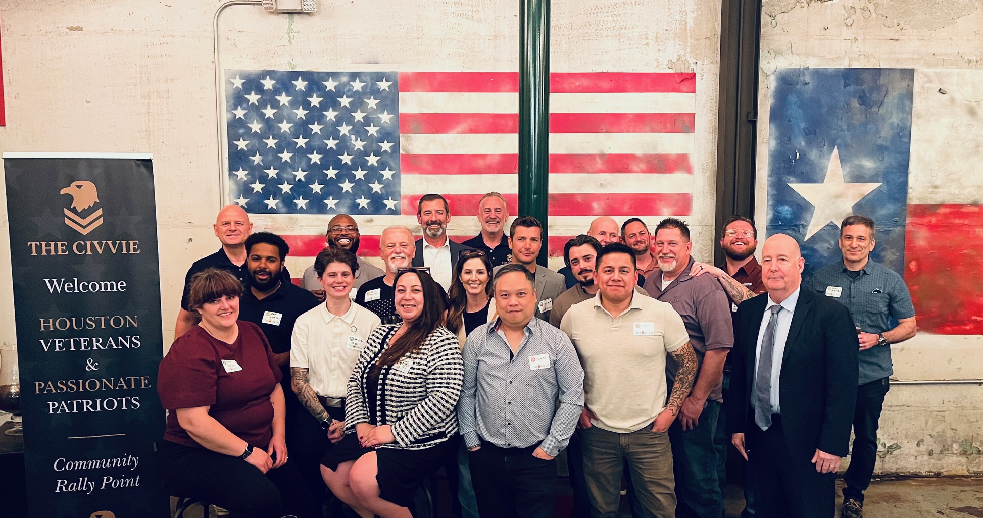 the civvie logo divider