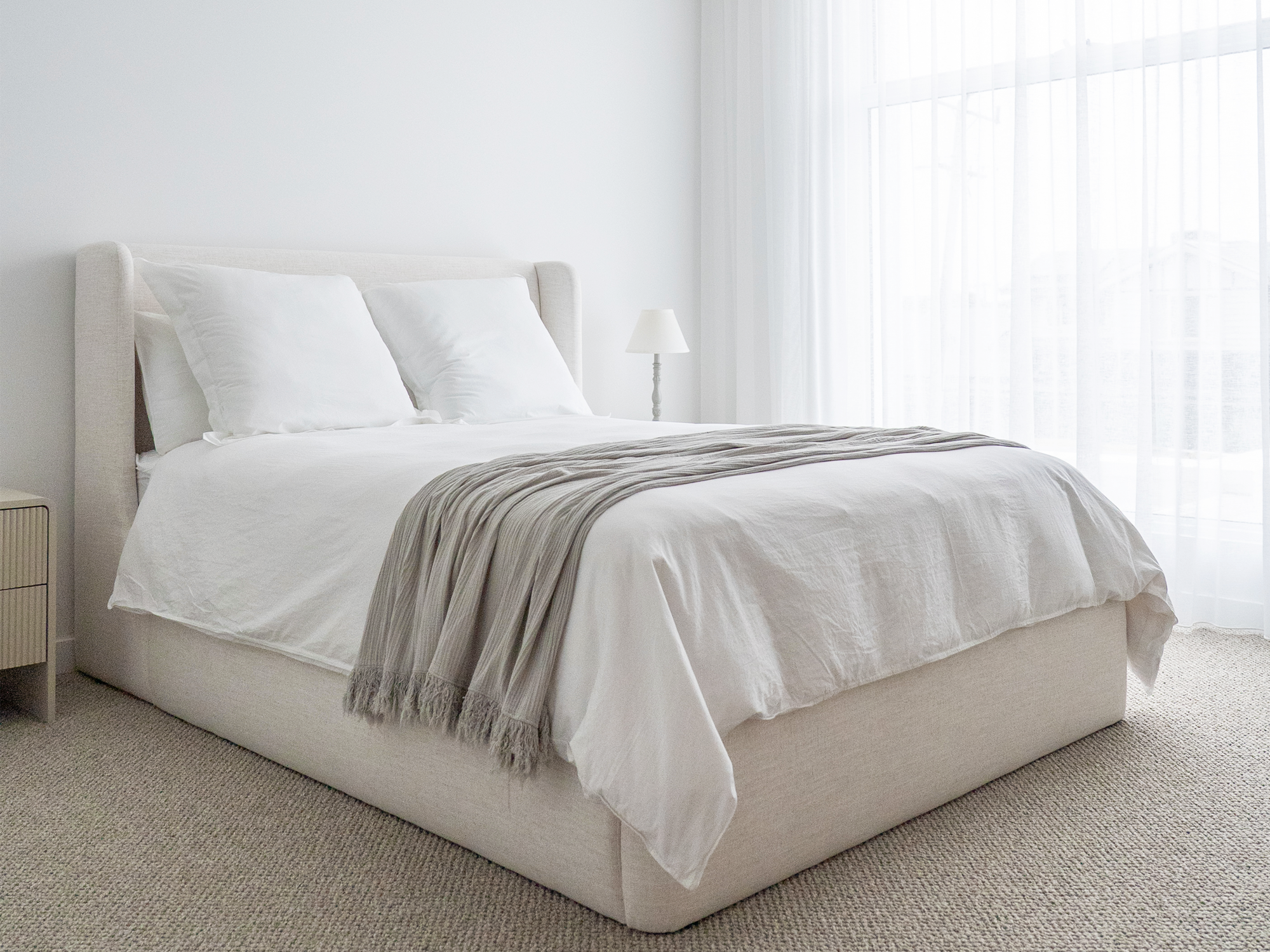 Bedroom renovation finish