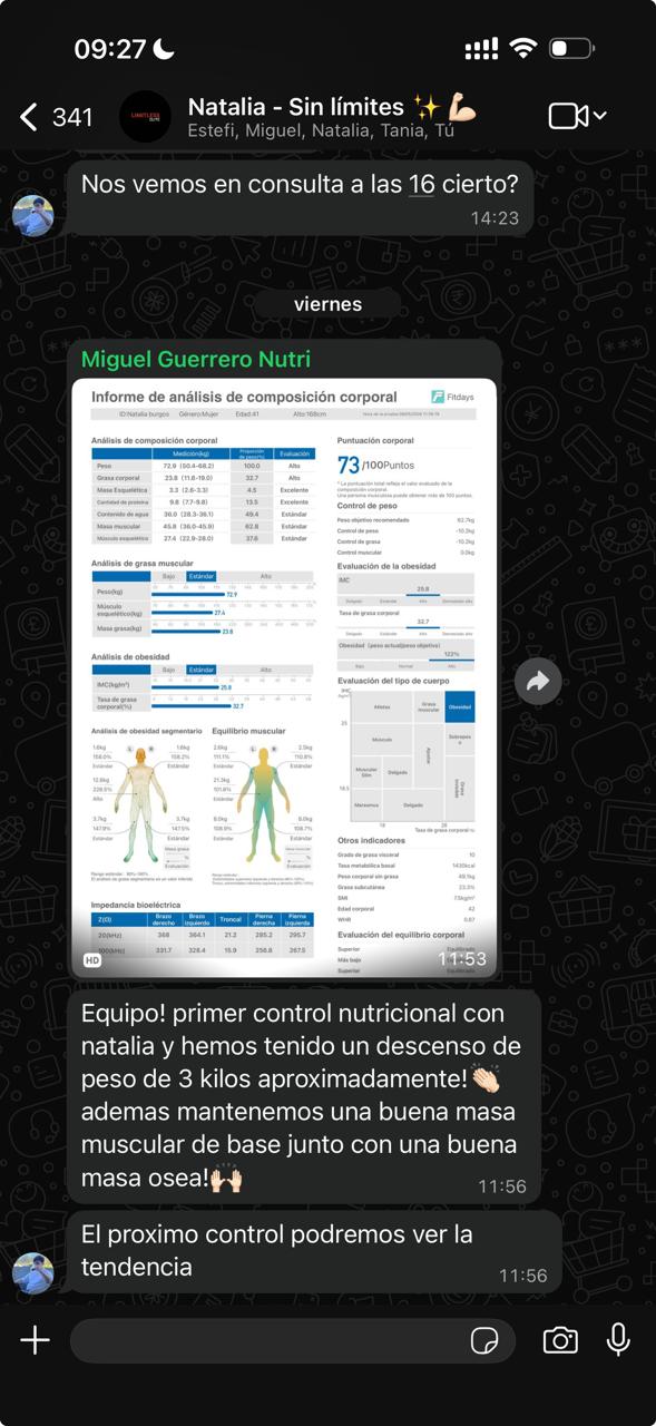 Natalia - Análisis composición
