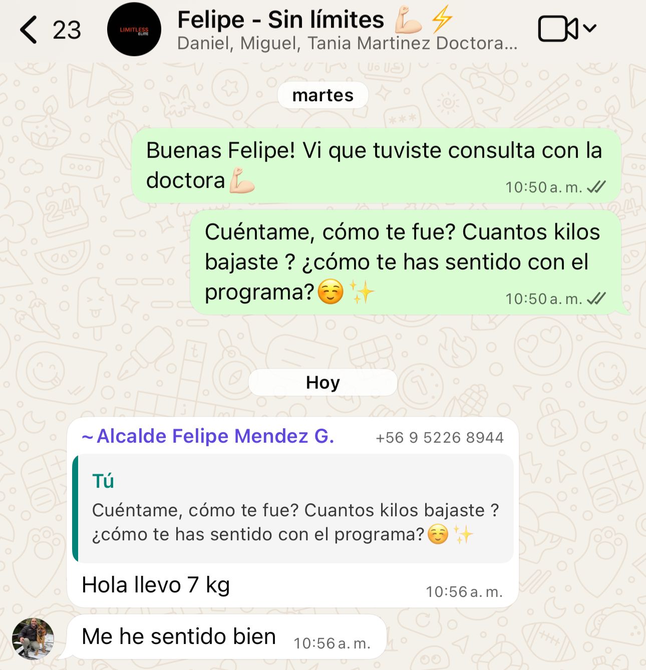 Felipe - Baja de grasa