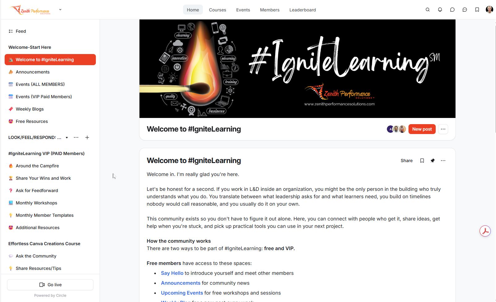 Inside the #IgniteLearning community