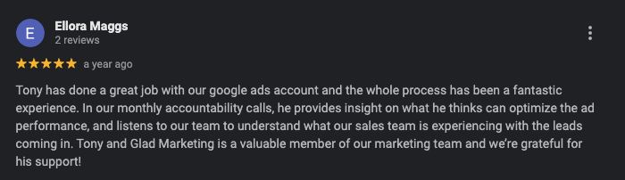 Client review