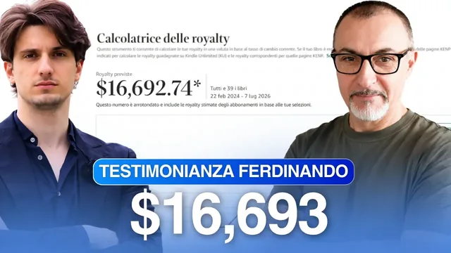 Video interview with student Ferdinando