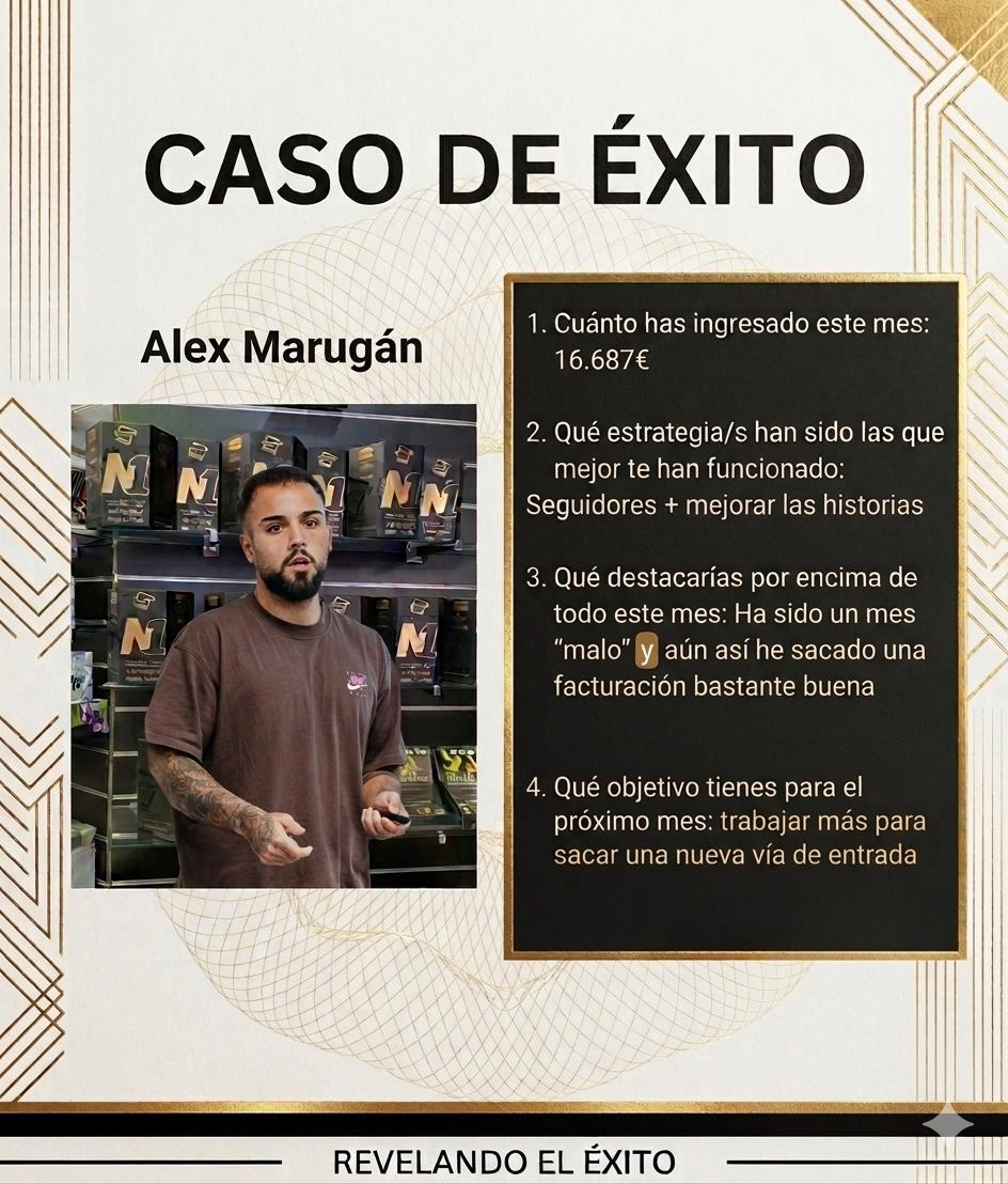 Caso de éxito Alex Marugán — 16.687€
