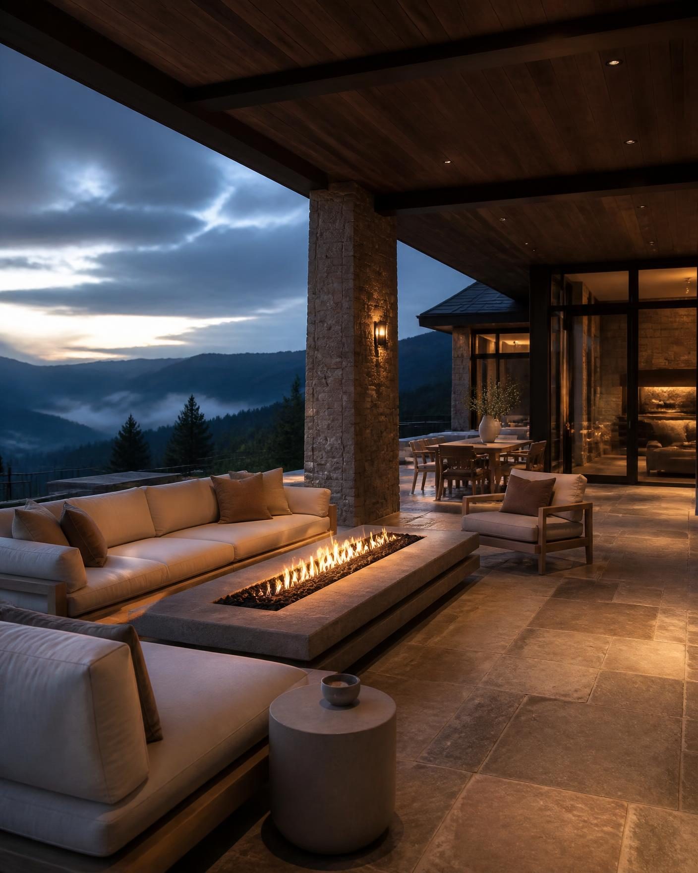 Conceptual outdoor living