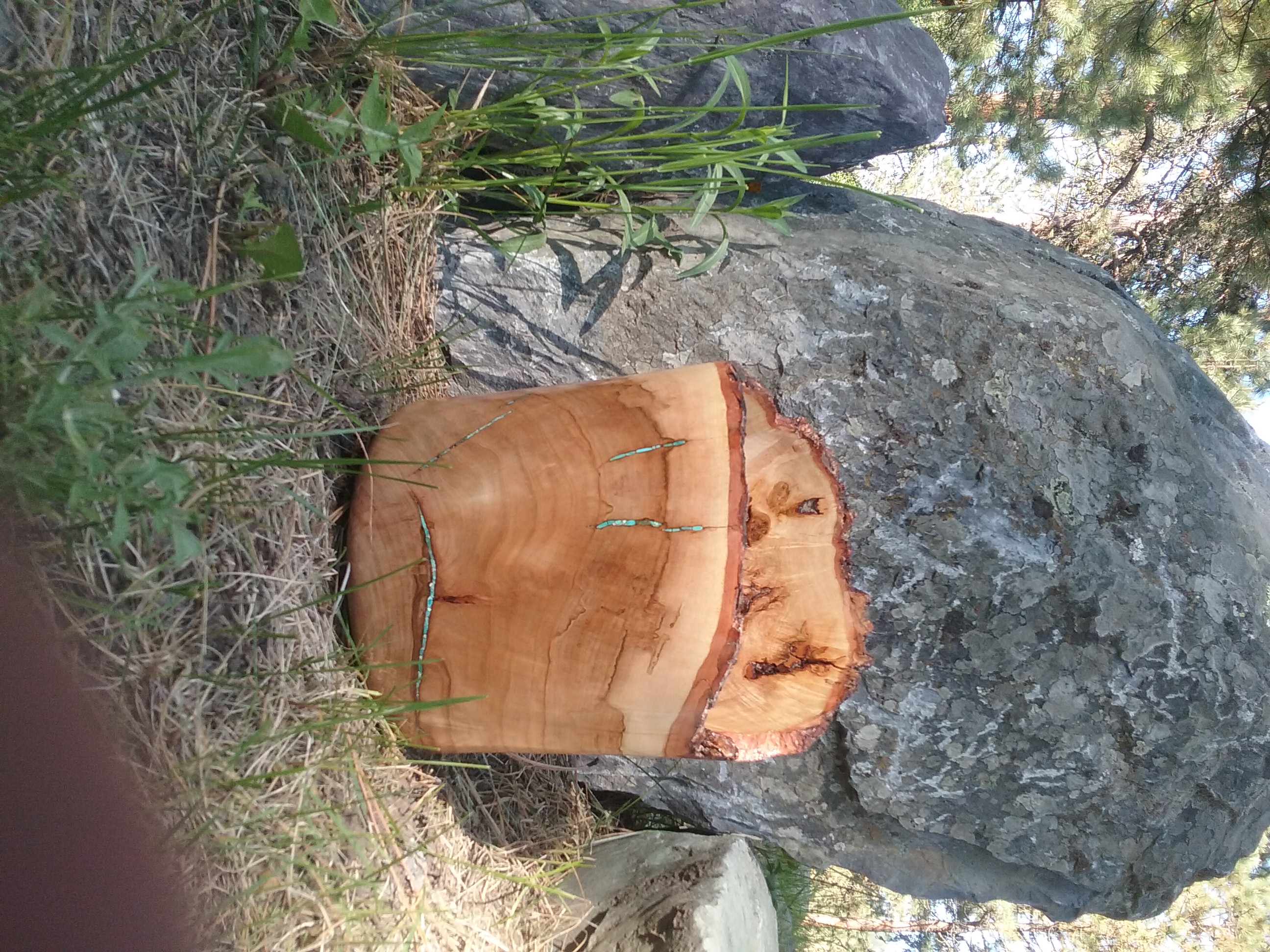 Hand-turned wooden bowls