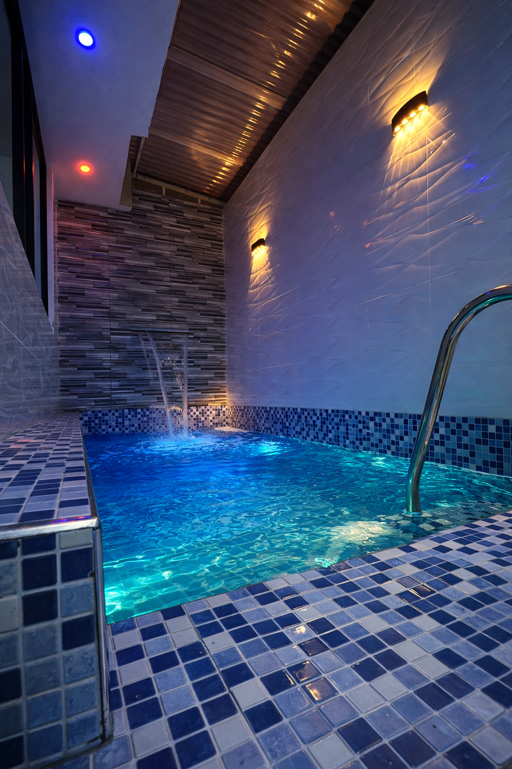 Piscina privada en la casa Sol de Pimentel
