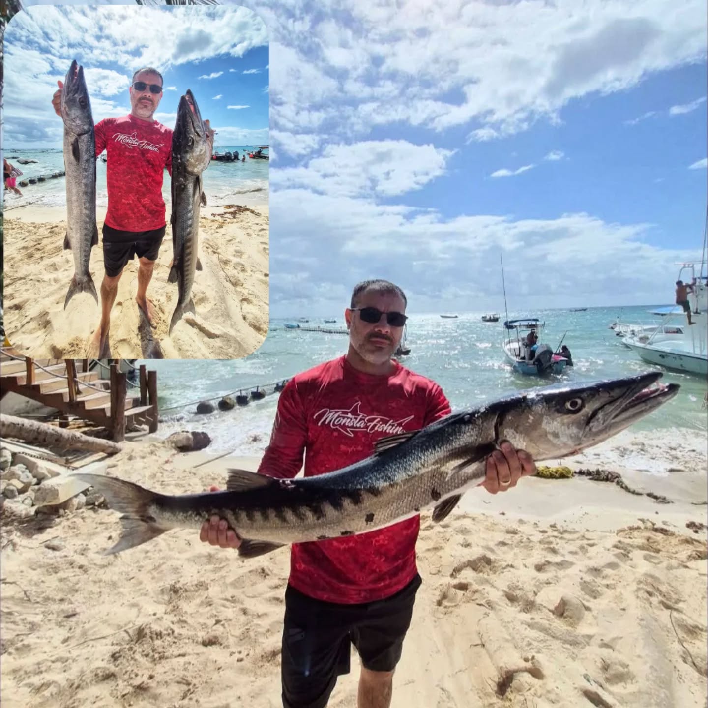 Big catch celebration