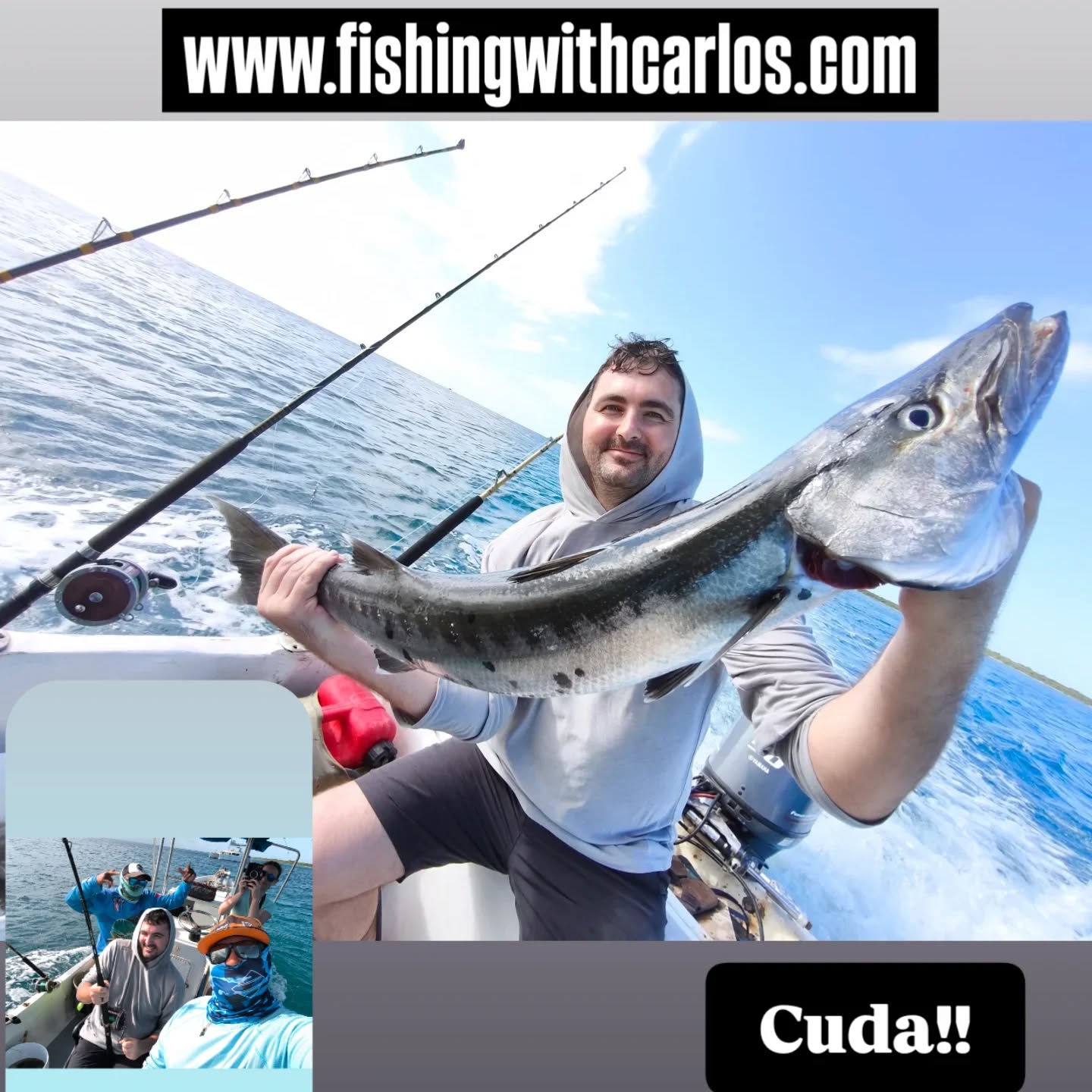 Barracuda catch Playa del Carmen