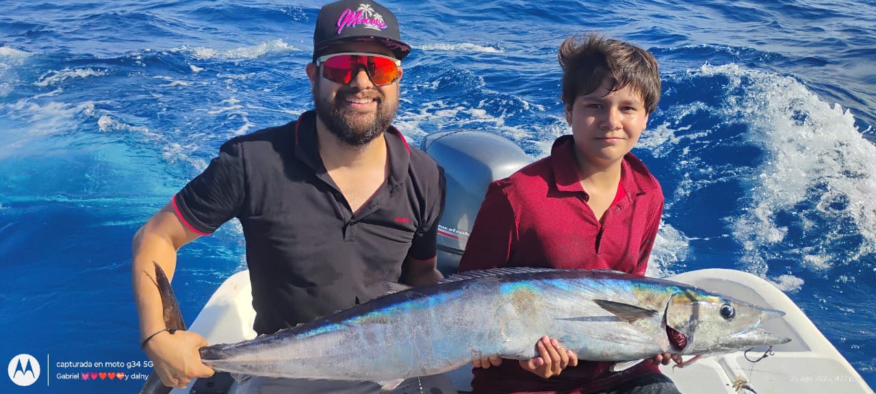 Wahoo catch Riviera Maya
