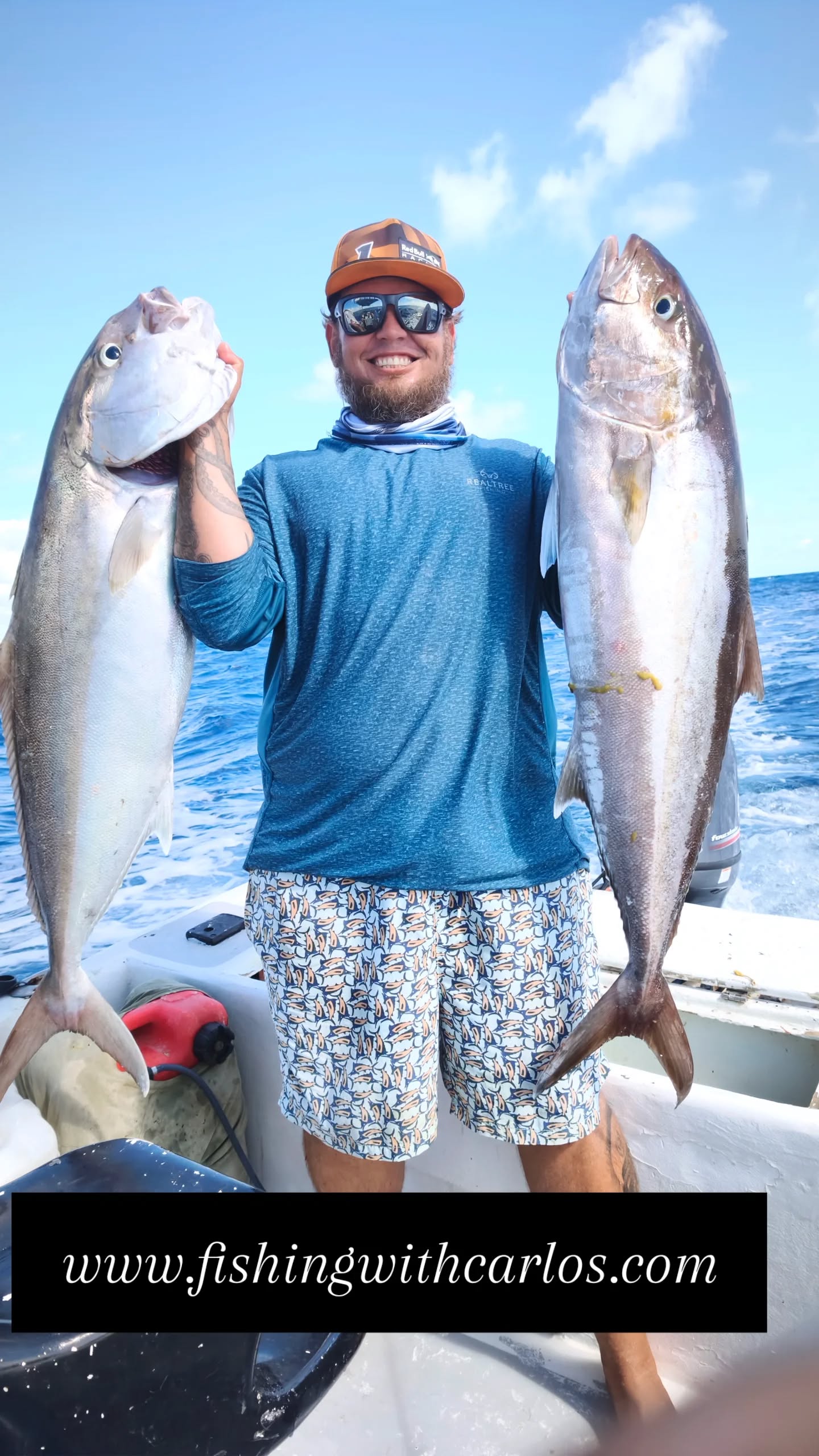 Carlos on the boat