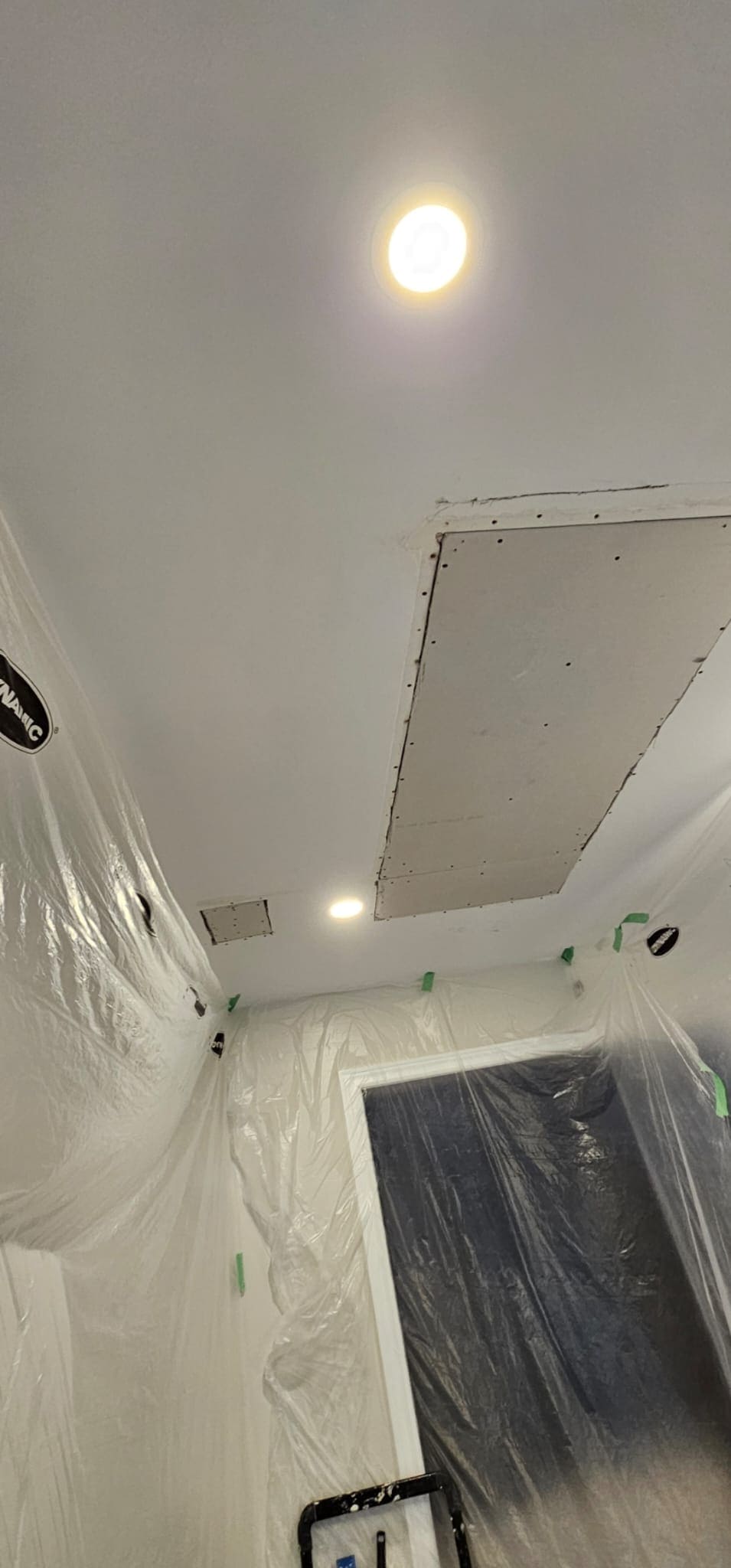 Plumbing project — during prep stage