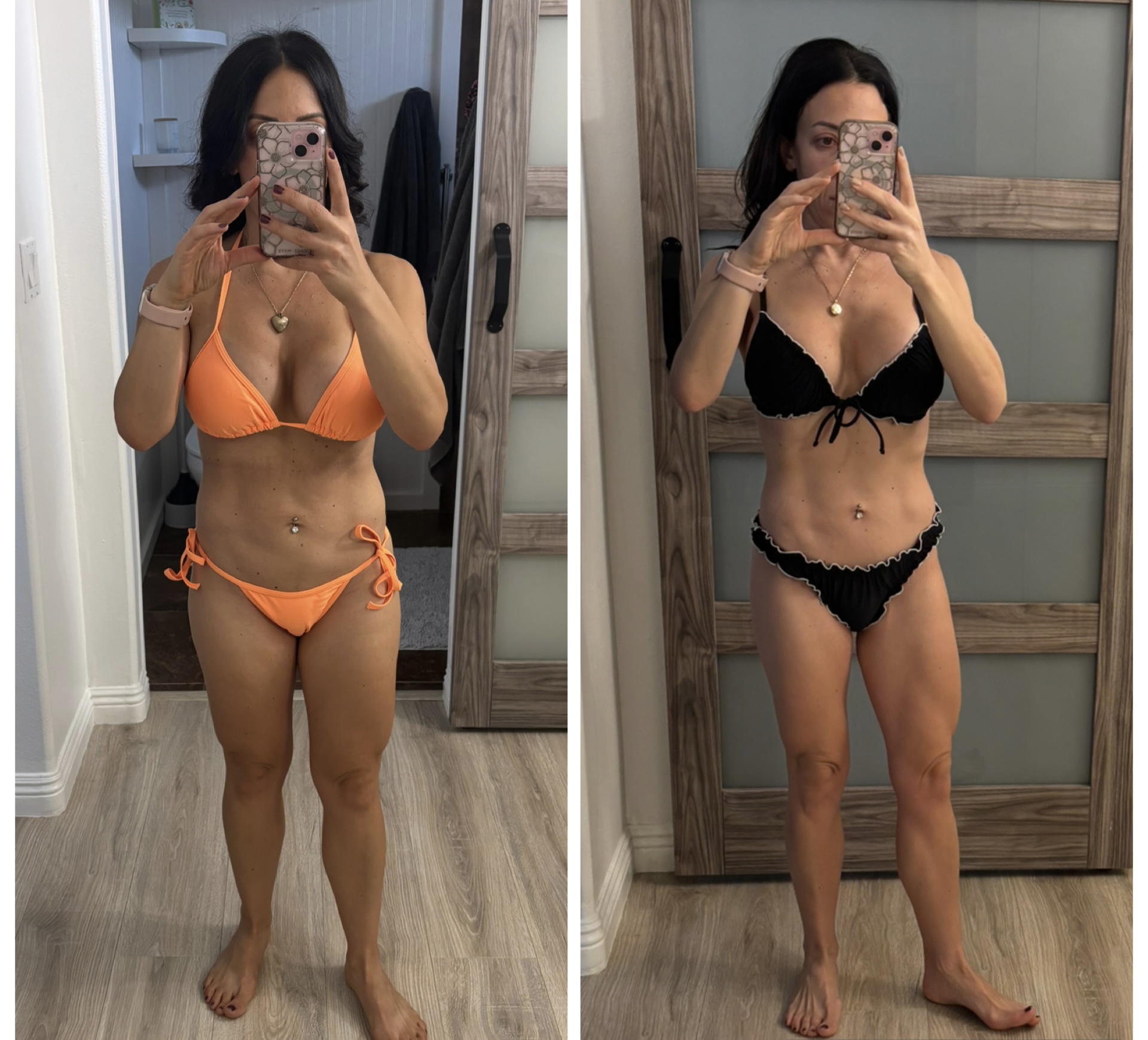 Charlotte B before and after transformation