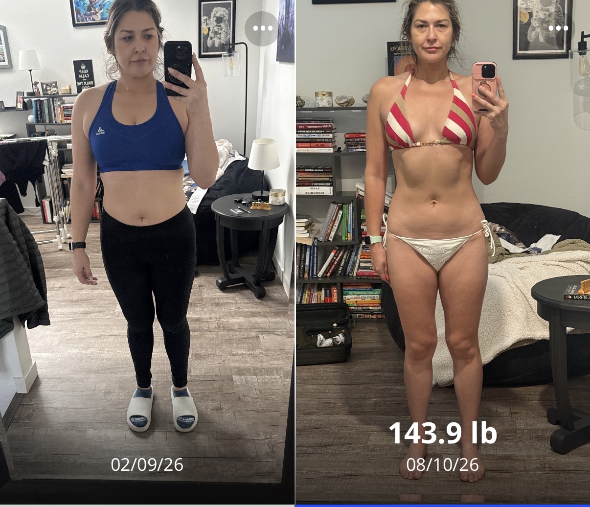 Fabiola before and after transformation