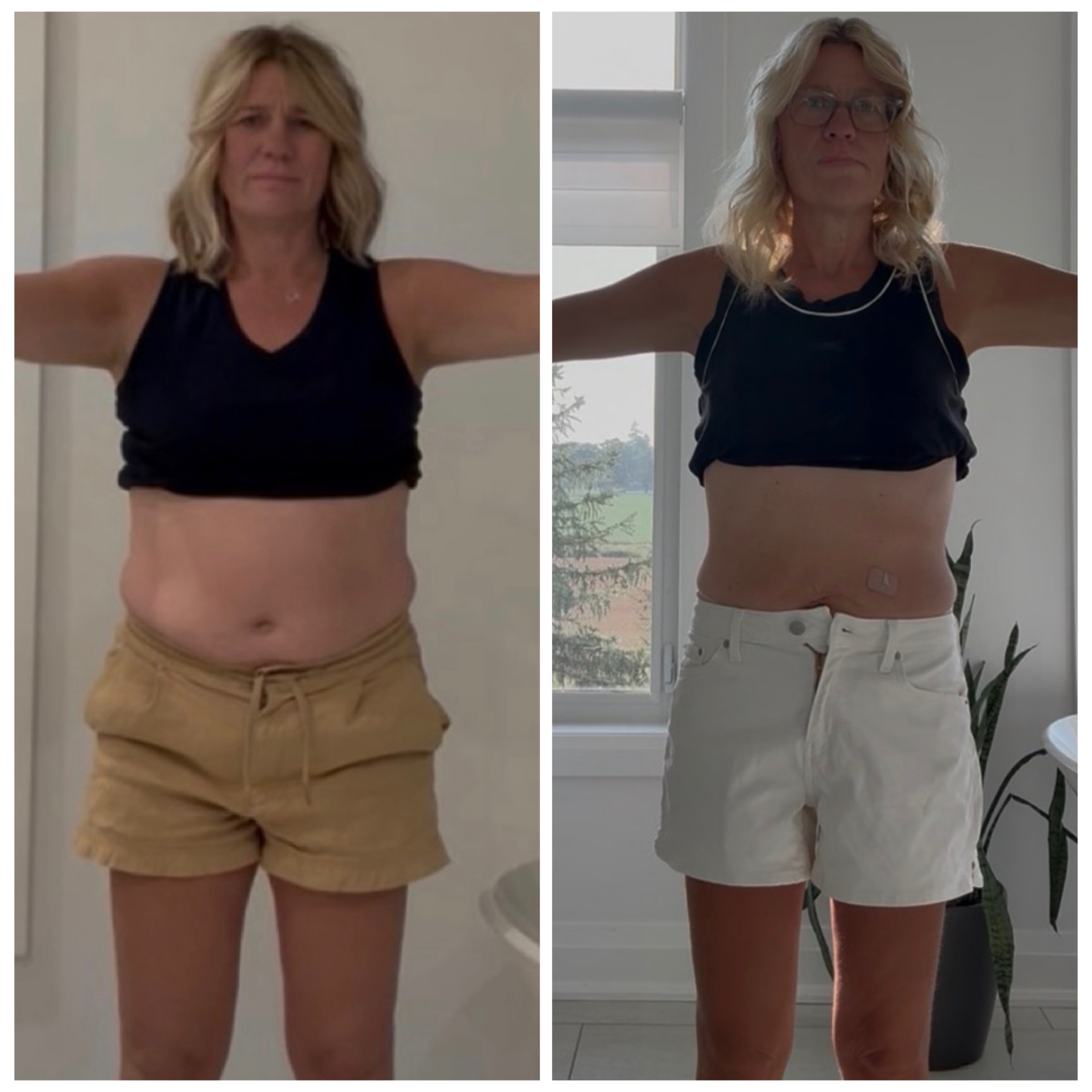 Jenine before and after transformation