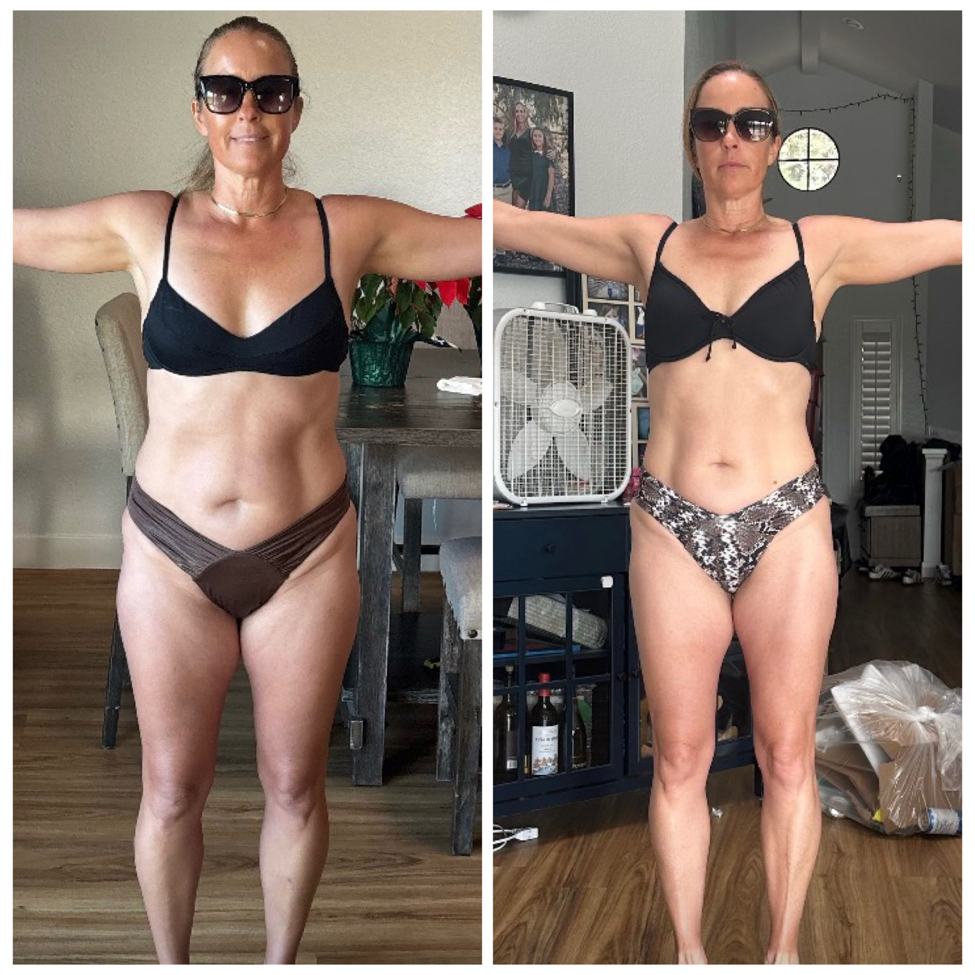 Jen E before and after transformation