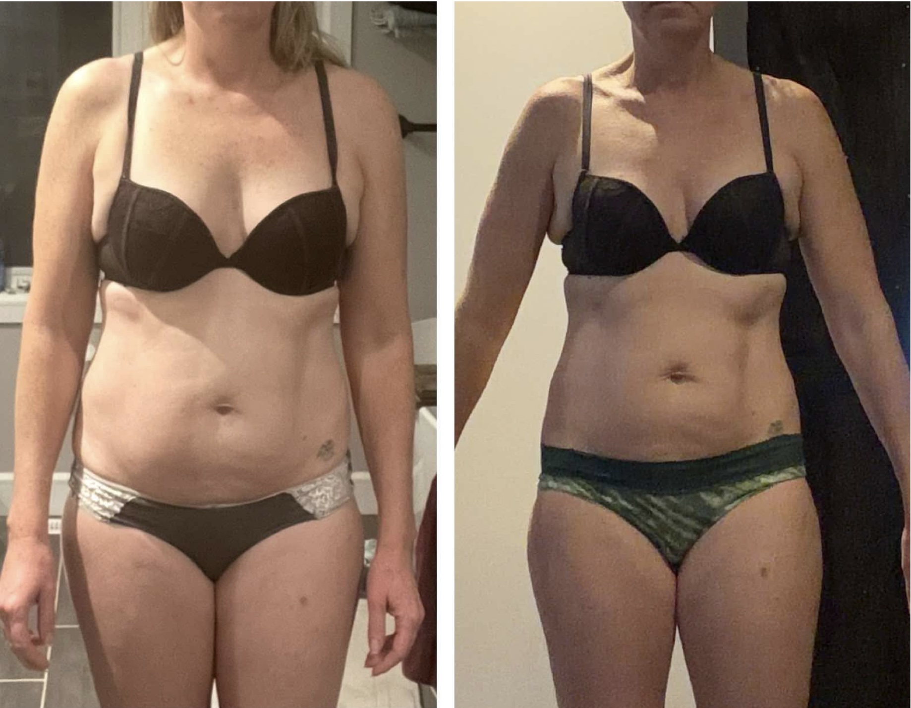 Leslie before and after transformation
