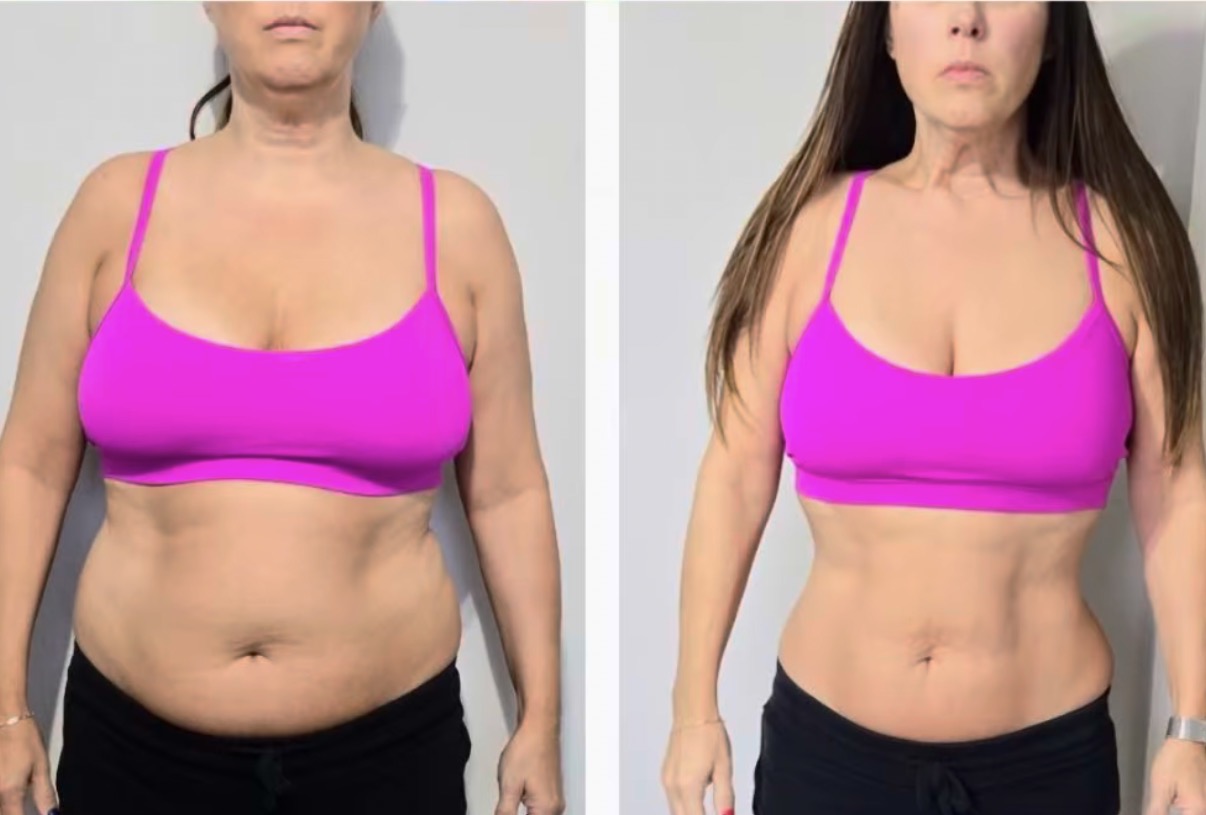 Liz before and after transformation