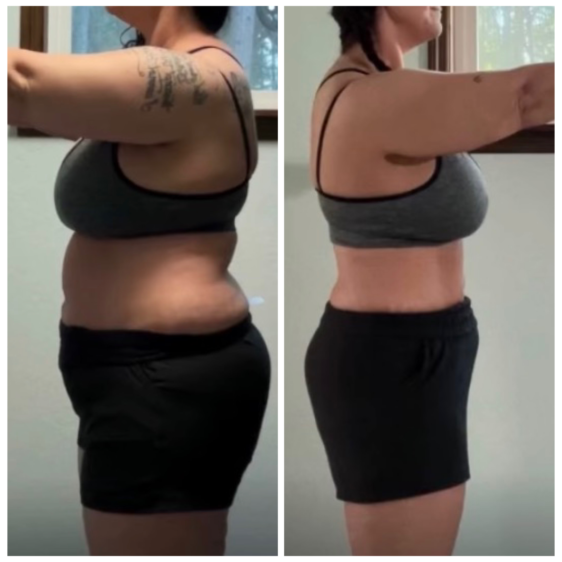 Mel before and after transformation