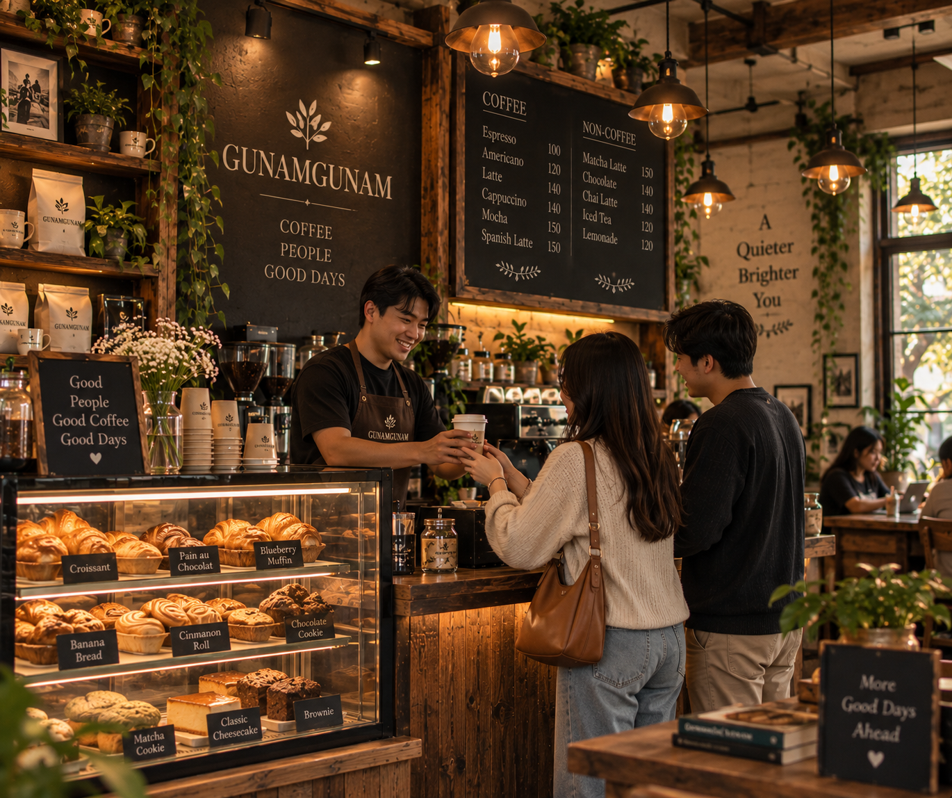 Gunamgunam café moment — tao