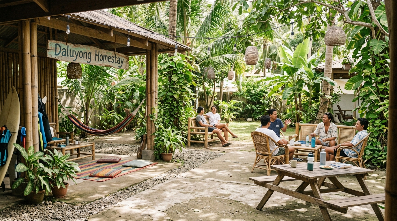Daluyong Homestay guest space